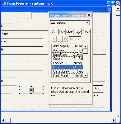 Размещение объекта, основанного на пользовательском классе