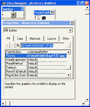 Определение кнопки с изображением
