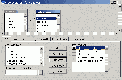 ������ ������������ Database Designer