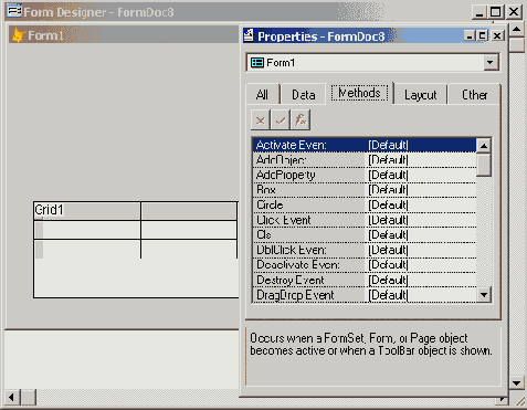 ������� Methods ���� ������� �������