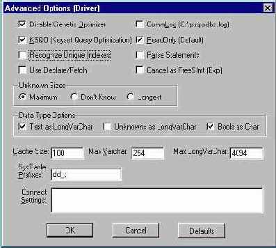 ��������� OBDC ���������