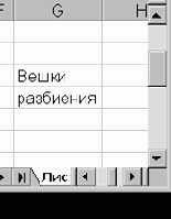 Разделение окон