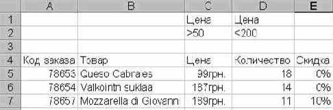 Расширенный фильтр