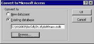 ������� ������� �� Excel � Access