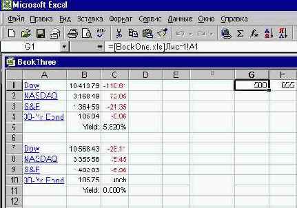 ������� ������, Web-������� � ������� Change