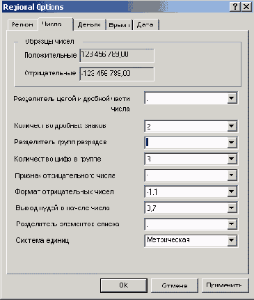 Пример дерева для хранения информации