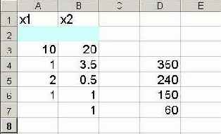 ���������� ������� ����� ��������� ���������������� � ������� ������ ������� � ����� EXCEL.