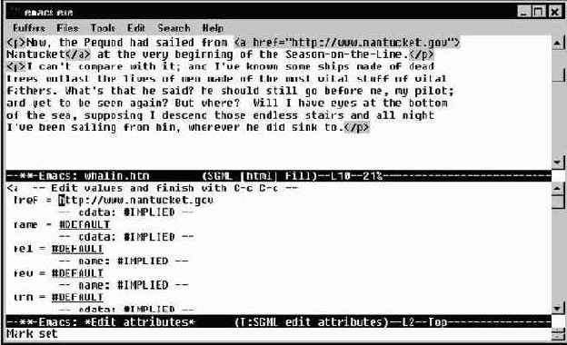 Редактирование атрибутов