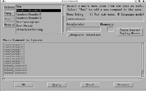 Создание макрокоманд