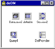 Создание серверных объектов для реализации распределенной транзакции
