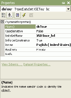 �������� ��������������� ������� DataSet