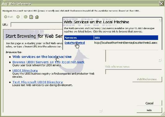 ���������� ����������, ������������� web-������