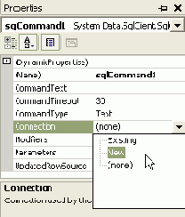 ������ Command. �������� CommandType � CommandText