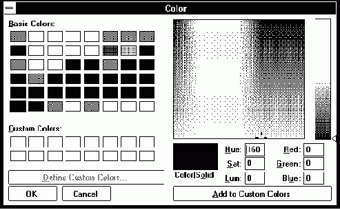 ������� ChooseColor