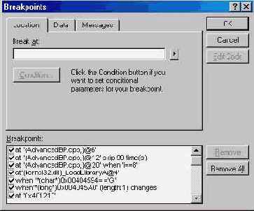 Условии или в данных. Если же