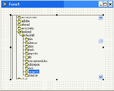 ���� ���������� TDirectoryOutLine