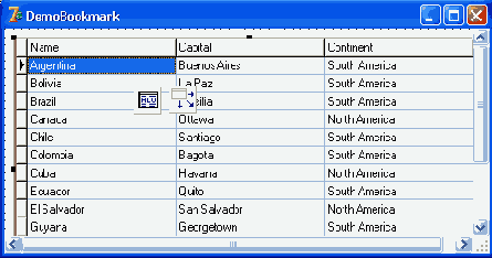 ������� ����� ������� DemoBookmark