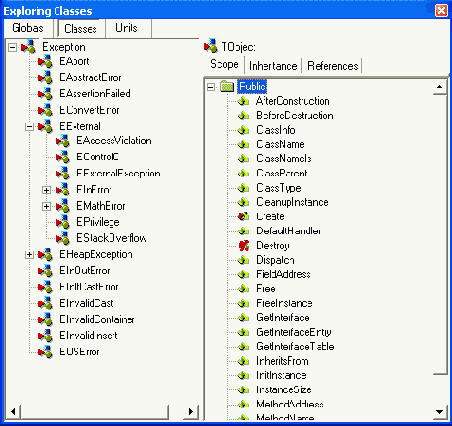 ������ �������� �������������� �������� Delphi 