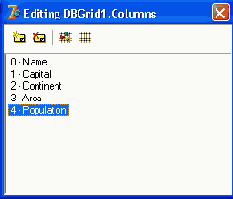 ��������� TDBGrid