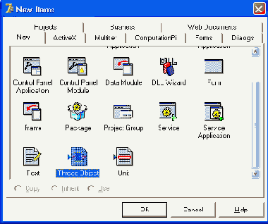 ������ �������� �������������� ���������� � Delphi