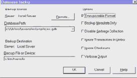 InterBase Server Manager