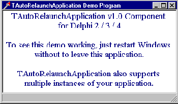 TAutoRelaunchApplication