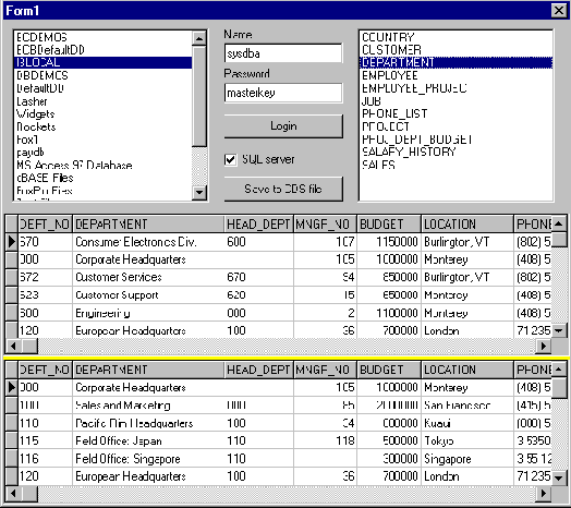 Создание универсального инструмента для сохранения содержимого таблиц в локальных файлах