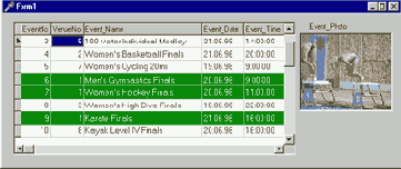 Как изменить цвет строки в TDBGrid