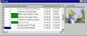 Как изменить цвет строки в TDBGrid