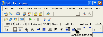 ������ ���������� ComboBox � ����