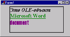 ������ TOLEContainer