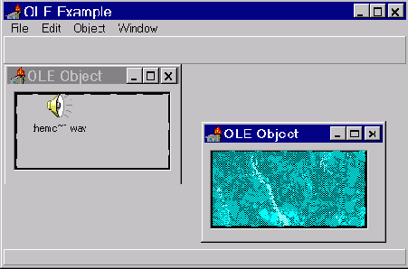 ������ OLE ����������