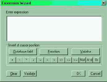Использование компонента TQREXPR