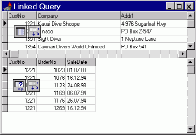 Передача параметров через TDataSource