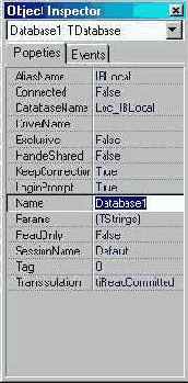 Класс TDataBase