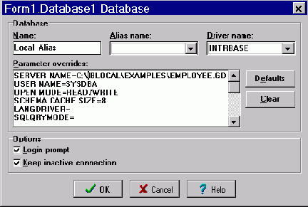 Класс TDataBase
