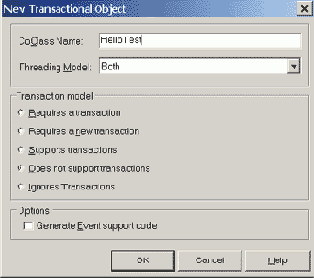 �������������� ������� �� ������ COM+