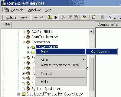 �������������� ������� �� ������ COM+