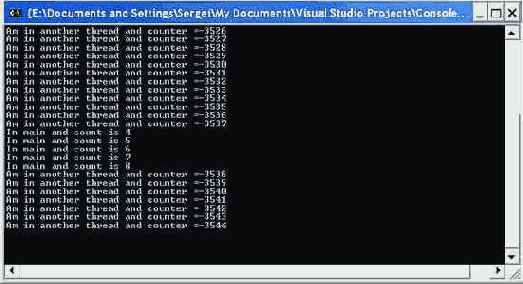 Процессор предоставляется и потокам с более низким приоритетом