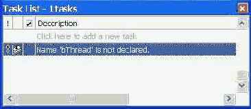 Окно потоков