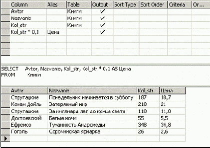 В столбце Sort Type мы