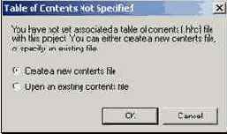 Создаем оглавление (Contents)