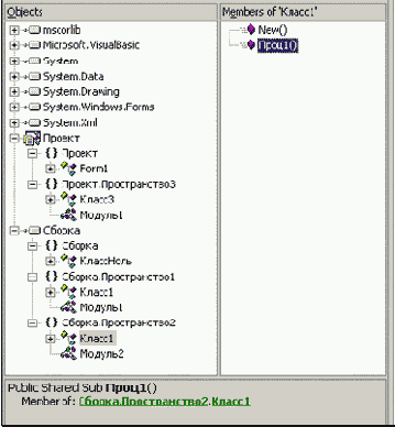 Пространства имен